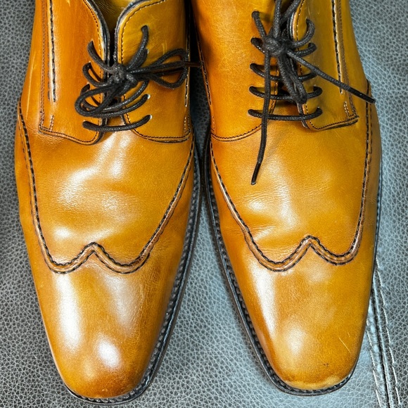 Men’s Barker Brown Shoes Size 11 - Picture 1 of 14